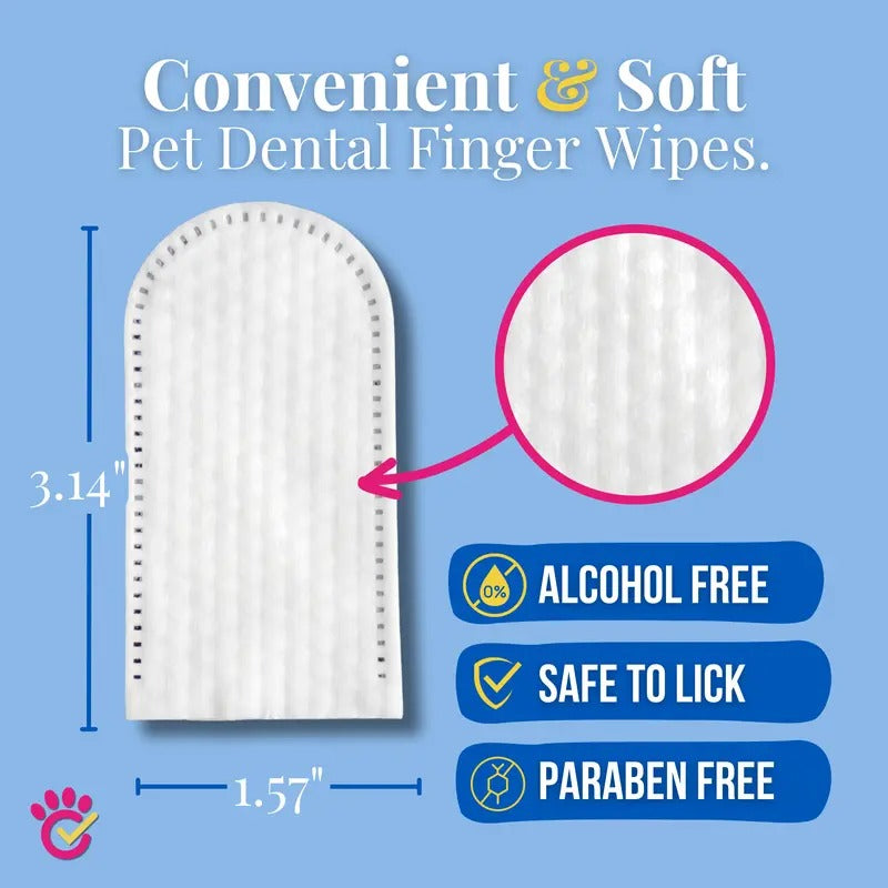 FingerFresh Dental, Ear and Eye Wipes (3-Pack)