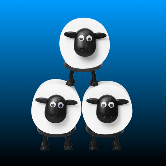 Funny Sheep Tissue Holder 3PCS Set