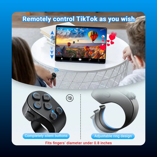 Wireless Remote Page Turner and Scroller