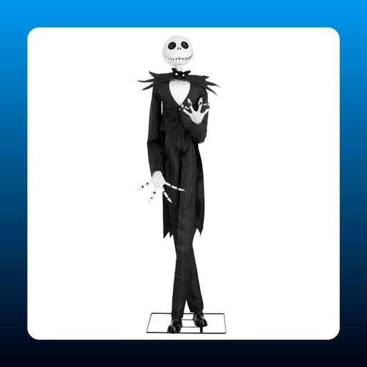 Animatronic Skeleton Figure in Suit Prop