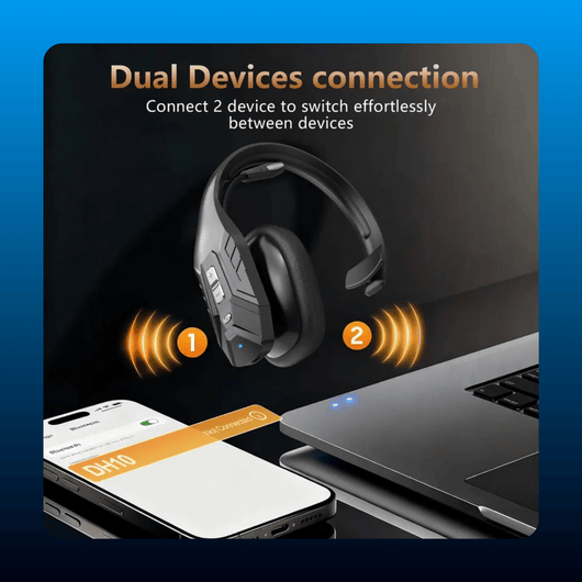 Wireless Trucker Noise Cancelling Headset