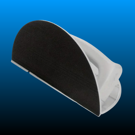 Half-Round Sandpaper Holder