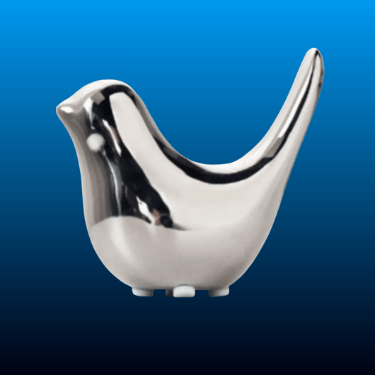 Bird-Shaped Toilet Bolt Covers