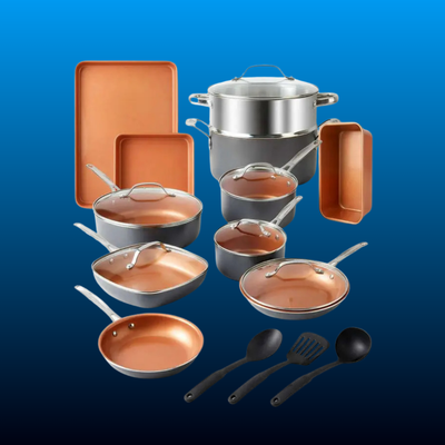 Ceramic Nonstick Cookware and Bakeware Set
