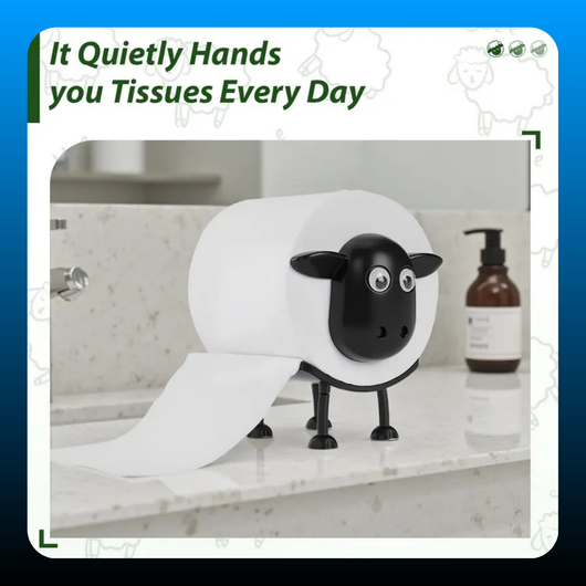 Funny Sheep Tissue Holder 3PCS Set