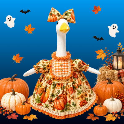 Fall Porch Goose Outfit