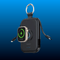 5000mAh Keychain Power Bank with Built-In Cables
