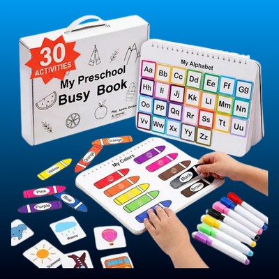 Busy Book 30 Activities for Kids
