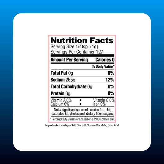 Himalayan Pink Salt & Vinegar Seasoning