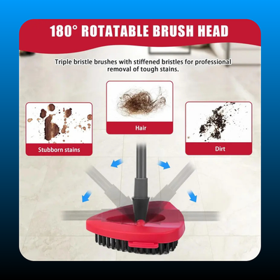 Scrub Head Spin Mop