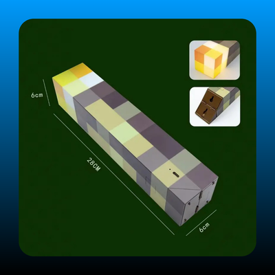 Pixel Brownstone Torch Lamp