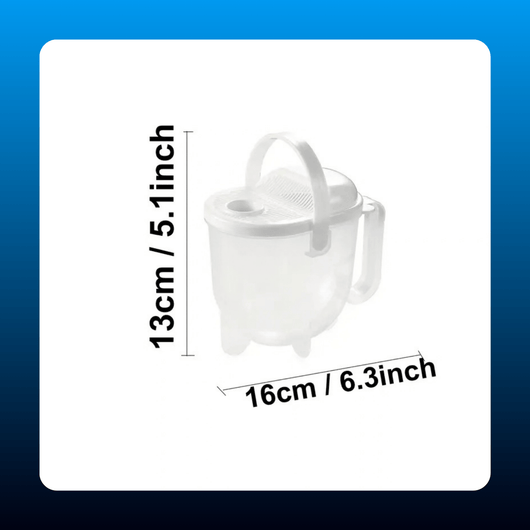 Rice Washing Strainer Bowl