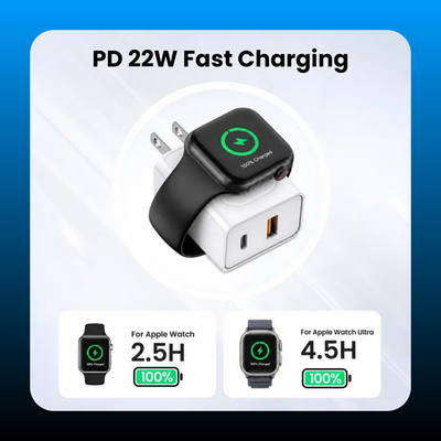 3-in-1 Magnetic Wireless Charging Cube