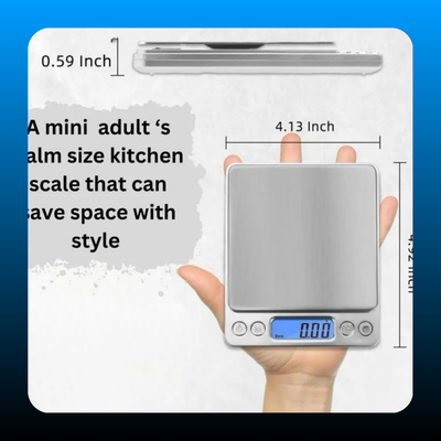 Small Digital Food Scale for Calorie Deficit
