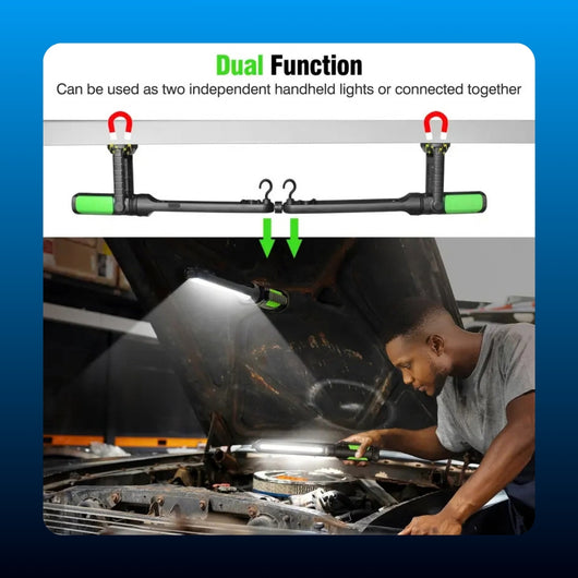 Rechargeable Magnetic LED Work Light Bar