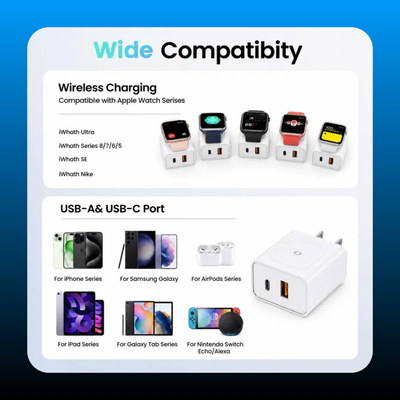3-in-1 Magnetic Wireless Charging Cube