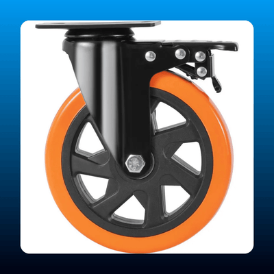 Industrial Lockable Swivel Casters