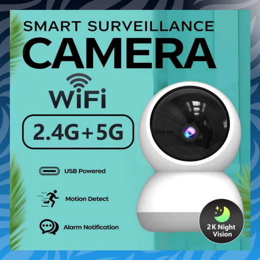 360° AI Pan-Tilt Smart Monitor Security Cam