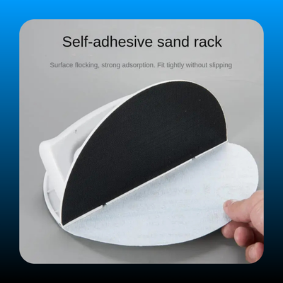 Half-Round Sandpaper Holder