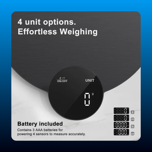 Sturdy Digital Food Scale for Kitchen