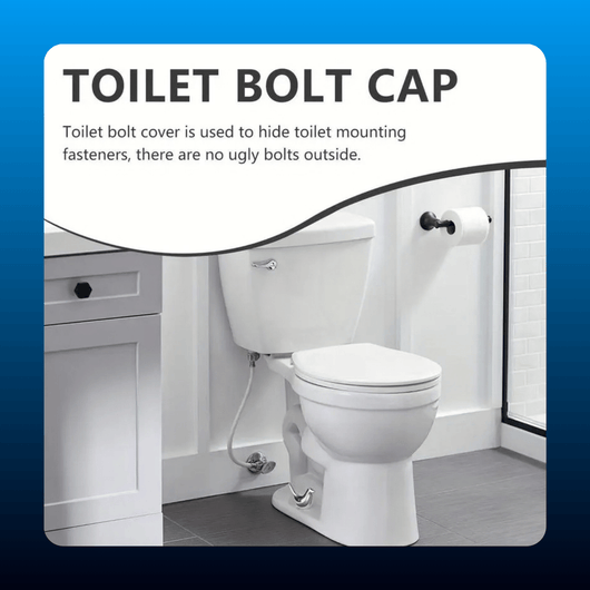 Bird-Shaped Toilet Bolt Covers