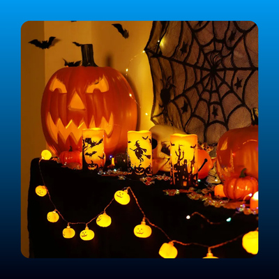 Halloween Flameless LED Candles (3 Pack)