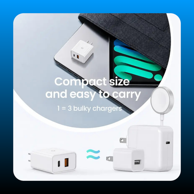 3-in-1 Magnetic Wireless Charging Cube