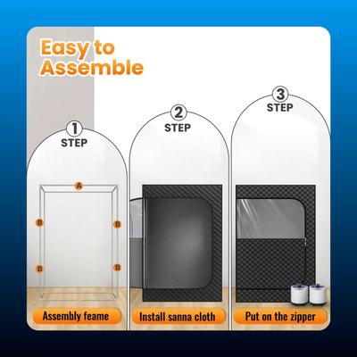 Foldable Portable Steam Sauna Tent