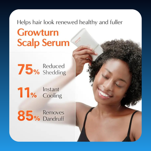 Hair Growth Scalp & Thickening Serum with Built-In Brush Applicator