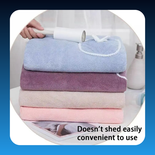 Women's Coral Fleece Wearable Bath Towel