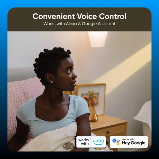 Colored Energy Efficient Smart Bulb (2 Pack)