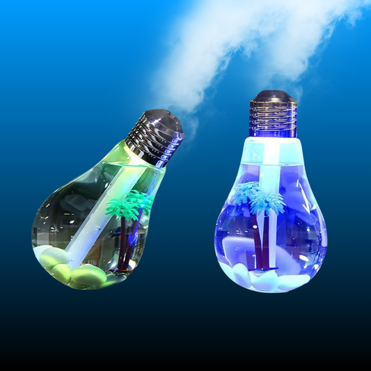 7-Color Auto-Changing Bulb Humidifier