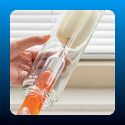 5 in 1 Multipurpose Bottle Brush Cleaner Set