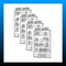 Bible Reading Tracker Sticker (4 Pieces)