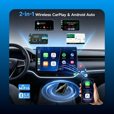 Hands-Free Call Wireless Adapter Electronic Charger