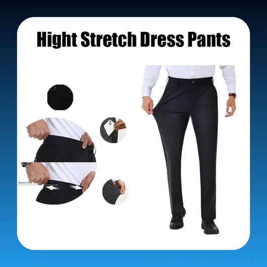 Men’s Stretch Dress Pants No Iron