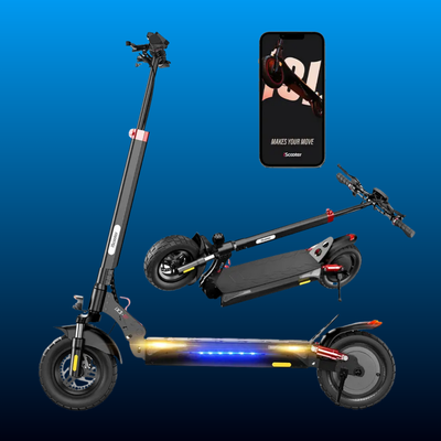 Dual Motor Electric Scooter with App Control