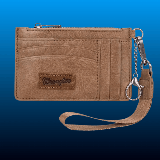 RFID Card Wallet with Wristlet Strap