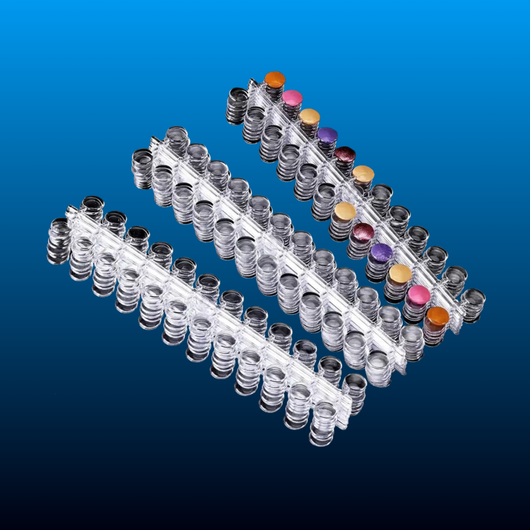720 Pcs Nail Polish Swatch Dots Round Nail Display Tips