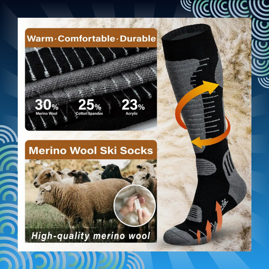 Wool Ski Socks