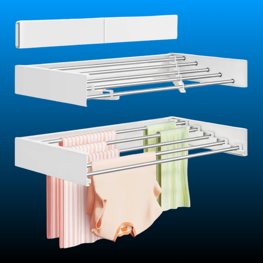 Foldable Wall Mounted Clothes Drying Rack