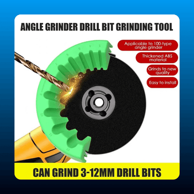 Angle Grinder Drill Bit Sharpener