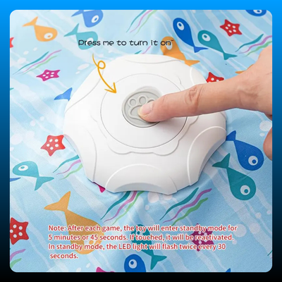 Multi-Function Star-Shaped Interactive Cat Toy
