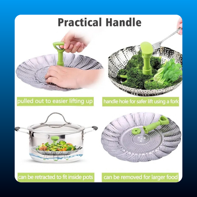 Collapsible Vegetable Steamer Basket