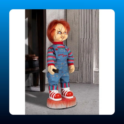 Animatronic Overalls Doll Prop