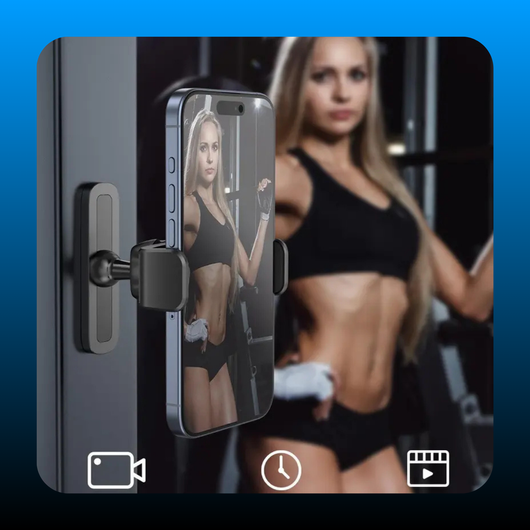 Adjustable Magnetic Phone Mount Perfect for Gym