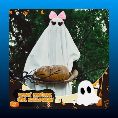 Sheet Ghost Costume with Sunglasses
