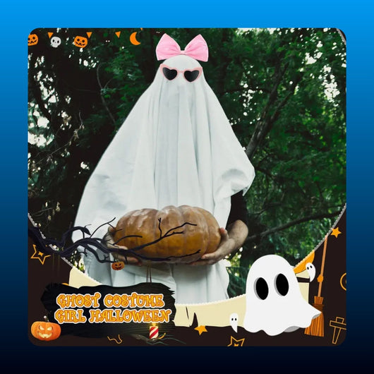 Sheet Ghost Costume with Sunglasses
