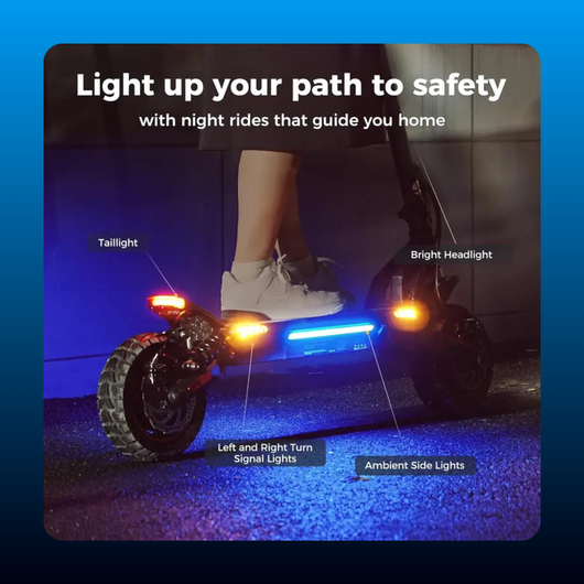 Dual Motor Electric Scooter with App Control