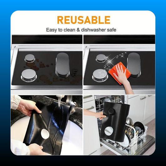Washable Reusable Gas Stove Protector Top Cover